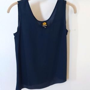 Anne Namba navy tank